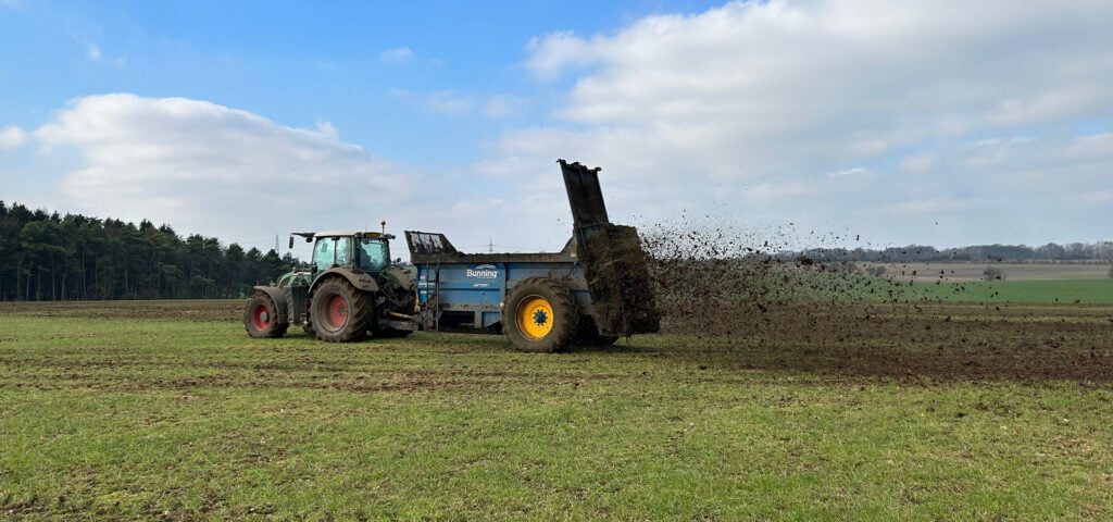 Vince Janes Contracting | Muck Spreading